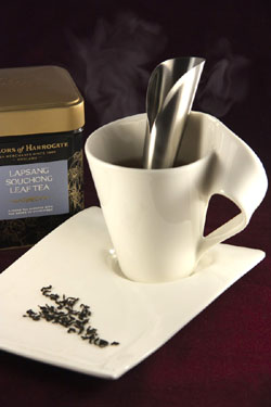 A smokey cup of lapsang souchong tea
