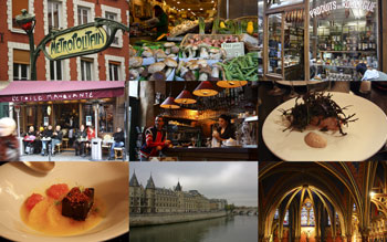 Paris photo collage 